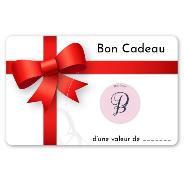 Carte cadeau (en valeur)